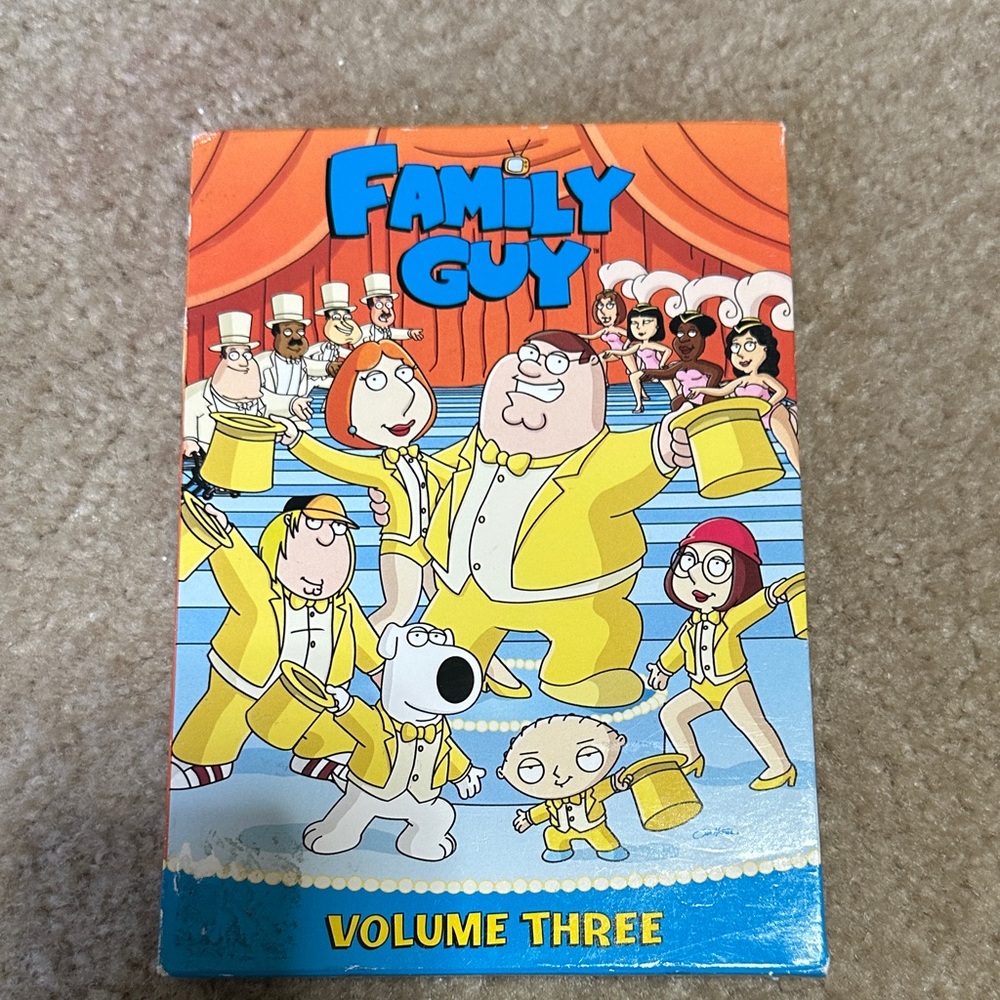 Family Guy Volume Three DVD Box Set - Yellow